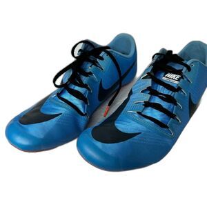 Nike Zoom Ja Fly 3 Blue Black Red Track Shoes Sprint Men 11.5